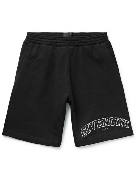 black givenchy shorts|givenchy shorts and shirt set.